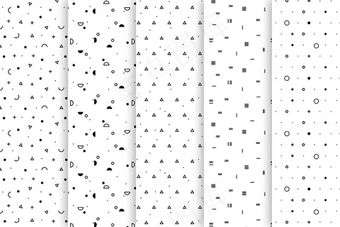 最小几何图案集合