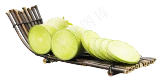 餐饮食材绿萝卜