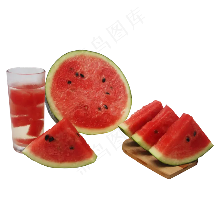 夏日水果果汁西瓜(2000X2000(DPI:300))