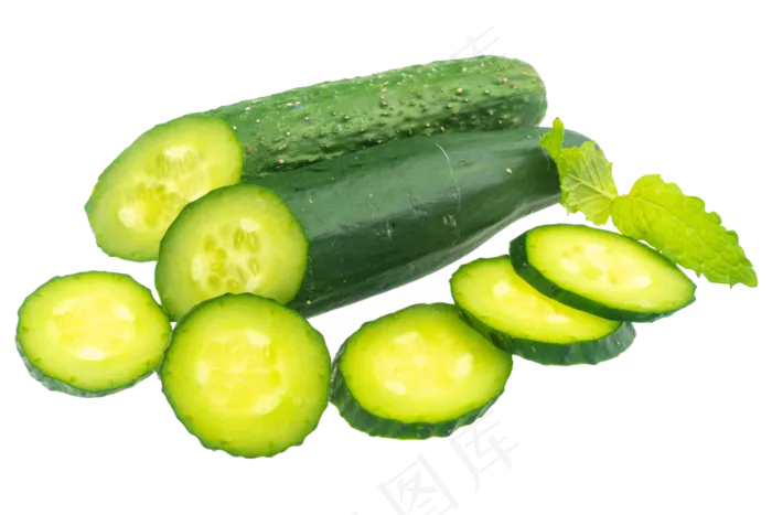 新鲜美味黄瓜片(3000X3000(DPI:150))