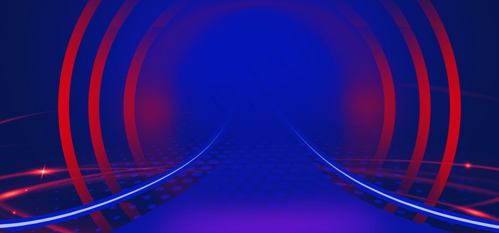 酷炫时尚大气公司年会背景