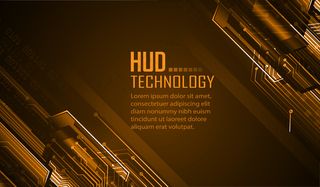 网络电路未来技术概念背景