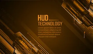 网络电路未来技术概念背景