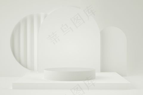 用于产品放置的全息三维几何舞台