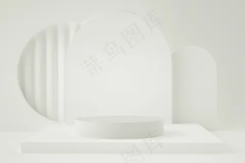 用于产品放置的全息三维几何舞台 用于产品放置的全息三维几何舞台
