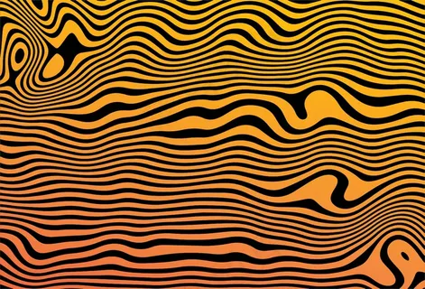 最小的彩色图案与曲线背景