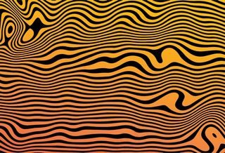 最小的彩色图案与曲线背景