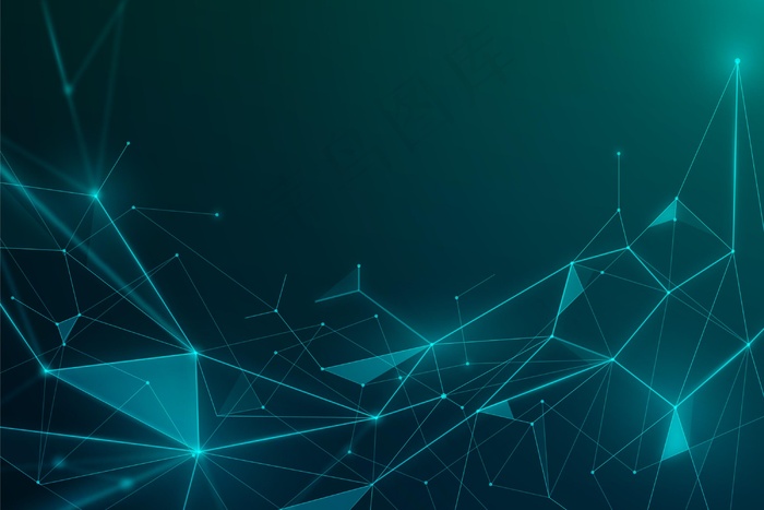 渐变网络连接背景