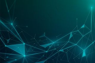 渐变网络连接背景