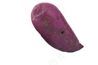 一个营养美味的紫薯