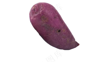 一个营养美味的紫薯