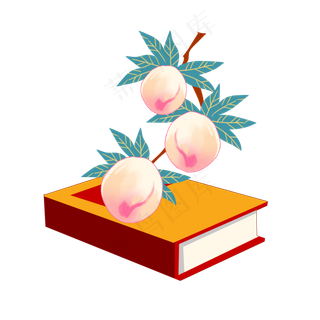 桃李枝书本教师节