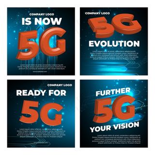 第五代网络社交媒体帖子