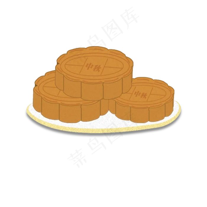  月饼美食(2000X2000(DPI:300))psd模版下载