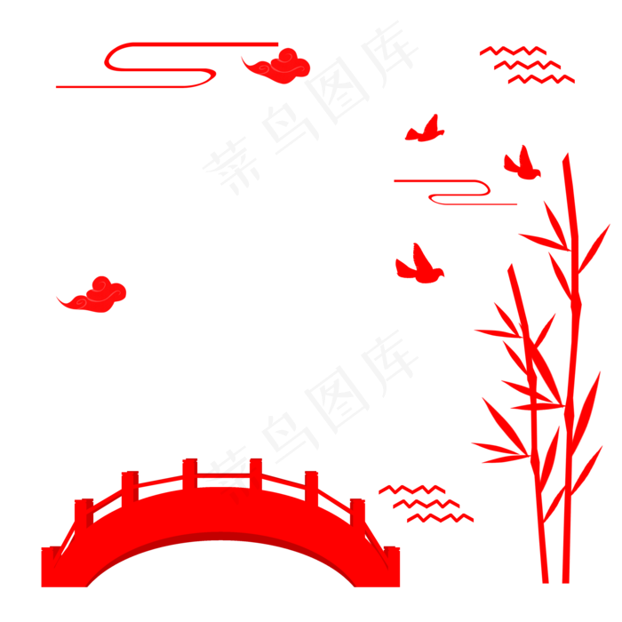 中秋底纹(2000X2000(DPI:300))psd模版下载