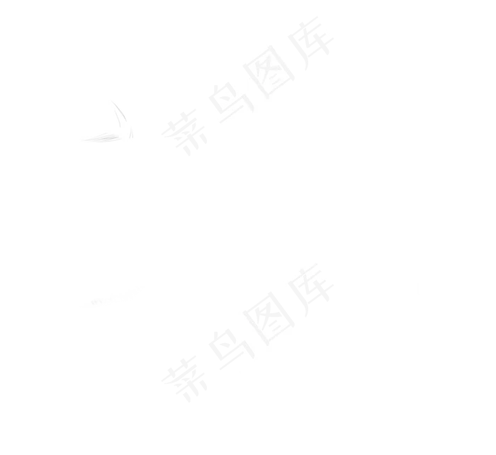 白光落羽(2500X2500(DPI:300))psd模版下载