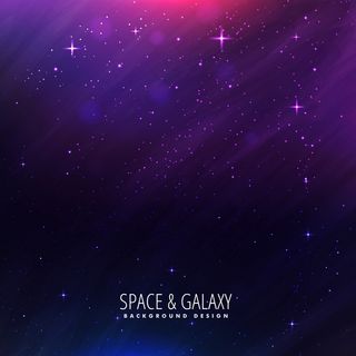 紫色的美丽宇宙背景