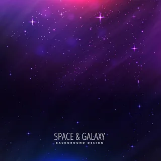 紫色的美丽宇宙背景