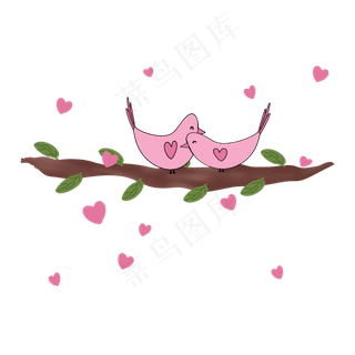 情人节手绘装饰