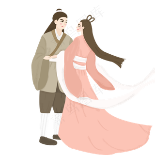 文艺七夕古风装饰元素