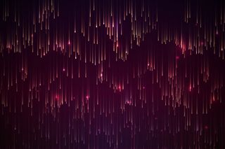 红色霓虹流星背景设计