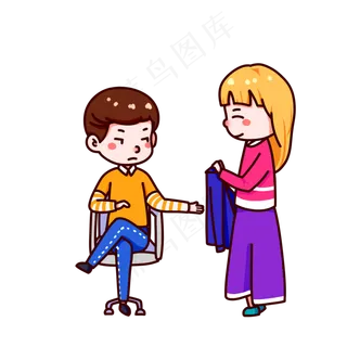 情人节温馨男生女生