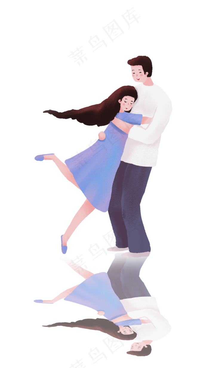 情人节主题之情人拥抱