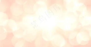 带文本空格的软(bokeh)散景横幅banner