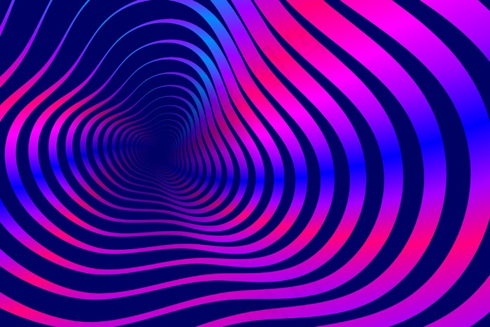 迷幻性视错觉背景eps,ai矢量模版下载
