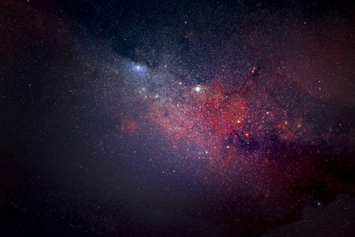 空间星系背景