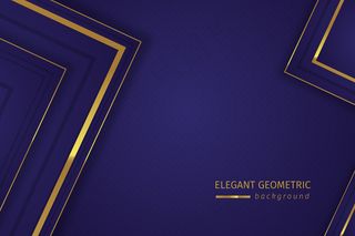 逼真优雅的几何图形背景