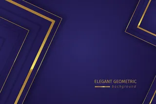 逼真优雅的几何图形背景