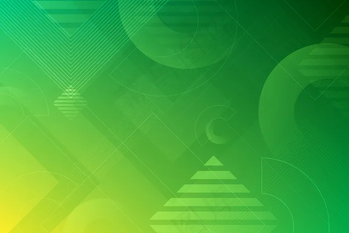 绿色背景上的绿色形状eps,ai矢量模版下载
