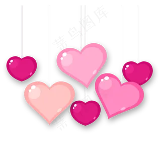 七夕情人节温馨浪漫爱心气球