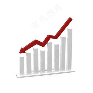 红色箭头降低图,免抠元素