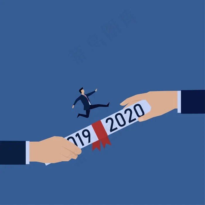 手给合同文本2019年和2020年和人运行上面eps,ai矢量模版下载