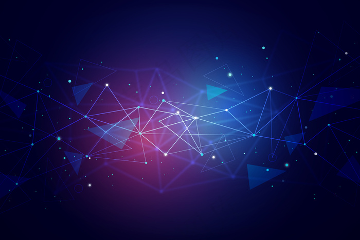 抽象技术粒子背景