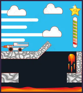 视频游戏场景界面