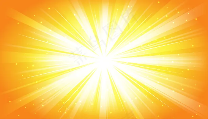 黄色阳光背景eps,ai矢量模版下载