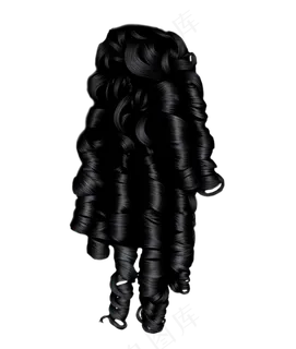 头发、假发、长发 