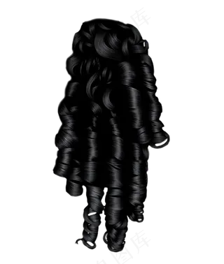 头发、假发、长发 