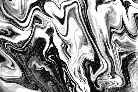 黑白大理石图案。抽象背景。