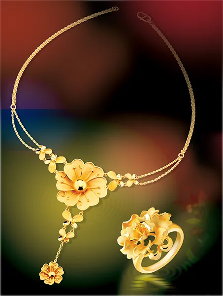 珠宝宣传海报psd模版下载