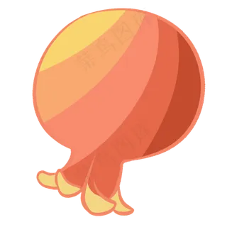 卡通水果石榴系列三