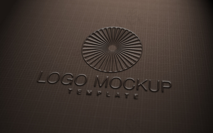 logo样机psd模版下载