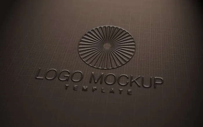 logo样机psd模版下载