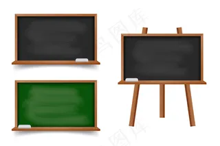 实景绿黑黑板木框