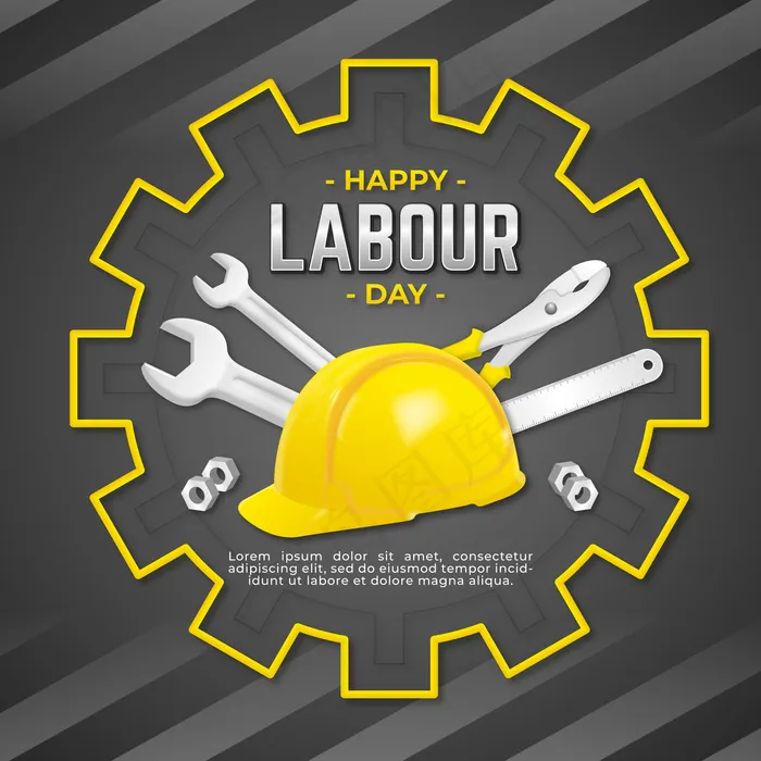 现实劳动节eps,ai矢量模版下载