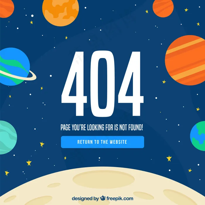 404带空格的错误概念eps,ai矢量模版下载