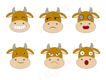 牛年小牛表情